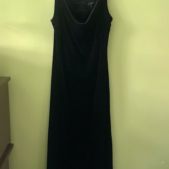 Mexx Black Velvet Clingy Dress - Picture 13 of 13